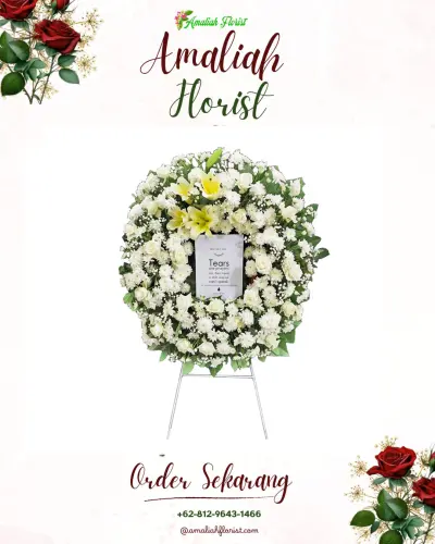 Krans Bunga Duka Cita di Sidangkal